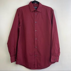 Chaps Long Sleeve Button Down Shirt Size XL 18/20